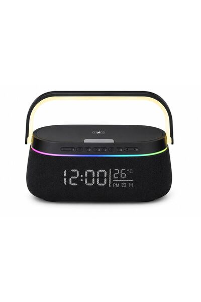 AGGIY ZENİTH SOUNDMAG KABLOSUZ ŞARJ STANDI , BLUETOOTH HOPARLÖR