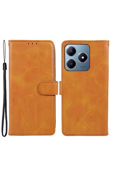sscase Lite Θήκη Πορτοφόλι Khaki (Realme C61 4G)