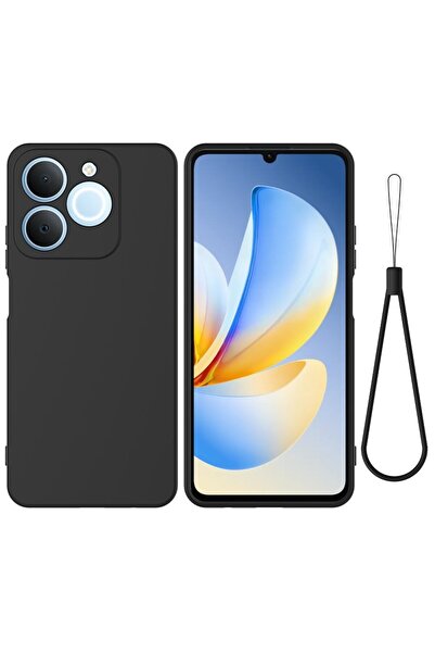 sscase Solid Color Θήκη Σιλικόνης Black (Realme Note 70T 4G)