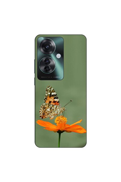 OEM Husa compatibila cu Oppo Reno11 F 5G Silicon Gel Tpu Model Fluture