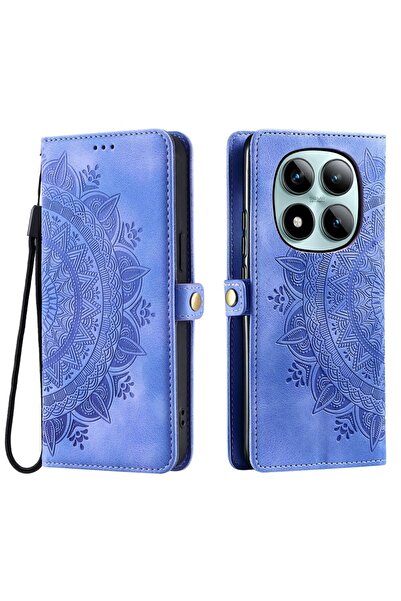 sscase Mandala Flower Θήκη Πορτοφόλι Purple (Xiaomi Redmi Note 15 Pro Plus 5G...