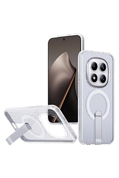 sscase Grid Magsafe Σκληρή Θήκη με Stand Transparent (Xiaomi Redmi Note 15 Pr...