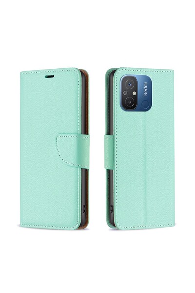 sscase Pure Color Θήκη Πορτοφόλι Green (Xiaomi Redmi 12C)