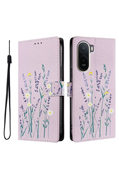 sscase Colored Drawing Θήκη Πορτοφόλι Lavender (Xiaomi Redmi A7 Pro 4G)