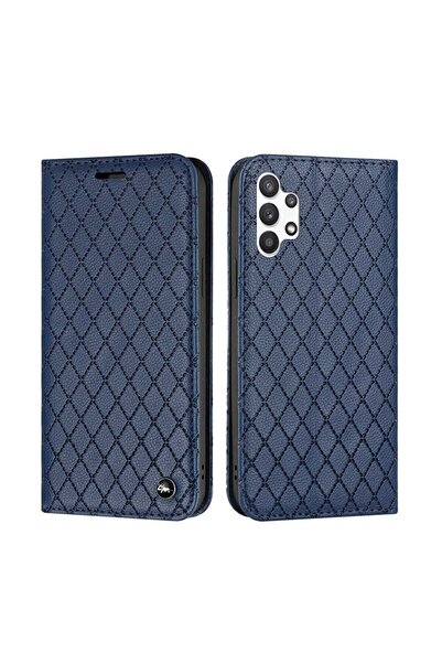 sscase Rhombus Texture Θήκη Βιβλίο Blue (Samsung Galaxy A13 4G)