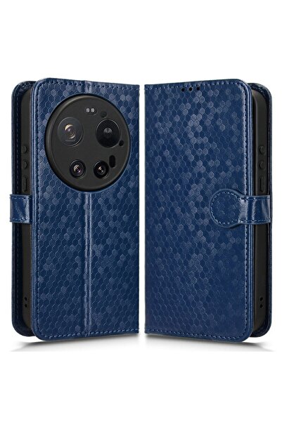 sscase Honeycomb Θήκη Πορτοφόλι Blue (Xiaomi 17 Ultra 5G)