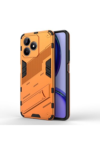 sscase Punk Armor Σκληρή Θήκη με Στήριγμα Orange (Realme C53)