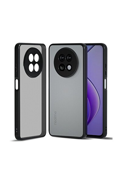 sscase Color Frame Σκληρή Θήκη Matte Black (Realme 12 5G / 12X 5G)