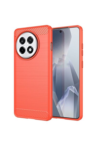 sscase Carbon Fiber Θήκη Σιλικόνης Red (OnePlus 13R 5G)