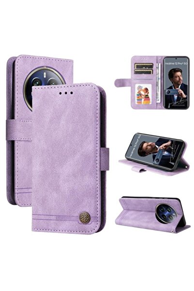 sscase Skin Feel Life Tree Θήκη Πορτοφόλι Purple (Realme 12 Pro 5G / 12 Pro P...