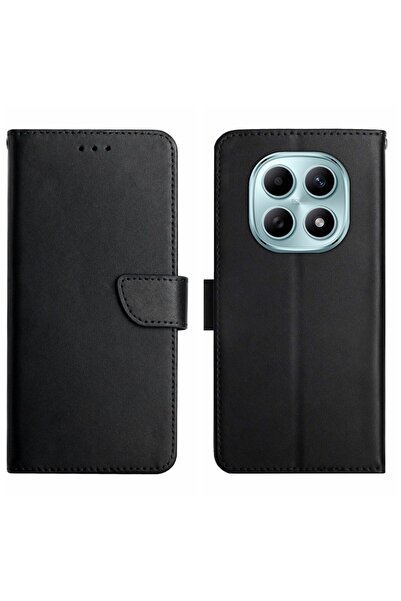 sscase Δερμάτινη Θήκη Πορτοφόλι Black (Xiaomi Redmi Note 15 4G)