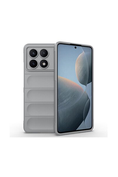 sscase Magic Shield Θήκη Σιλικόνης Light Grey (Xiaomi Poco X6 Pro 5G)