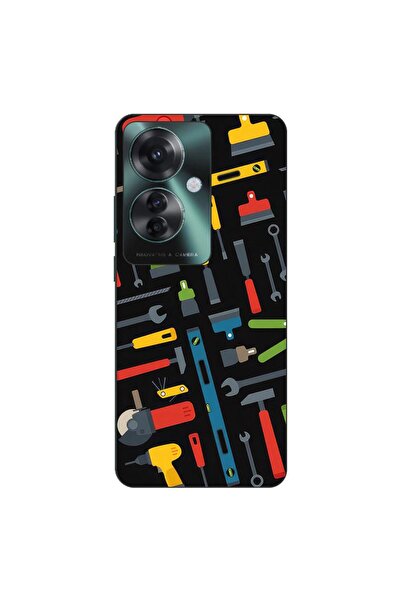 OEM Husa compatibila cu Oppo Reno11 F 5G Silicon Gel Tpu Model Unelte Pattern