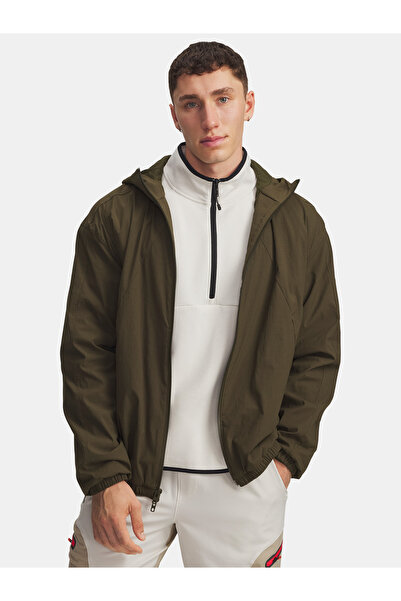 Under Armour Pánská bunda UA Unstoppable Txt Woven Jkt-GRN