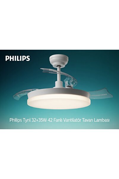 Philips Tynl 32+35W 42 Fanlı Vantilatör Tavan Lambası