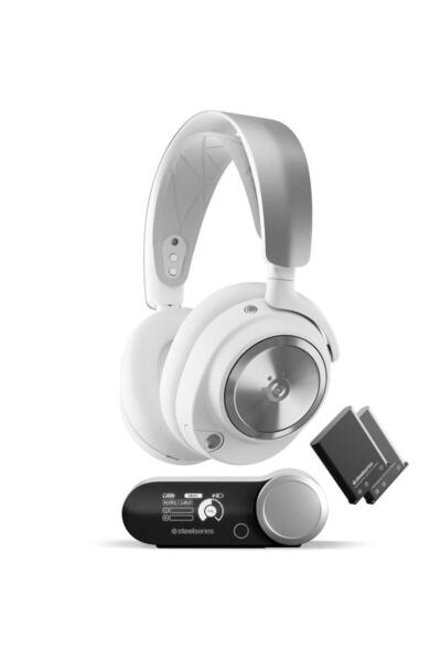 SteelSeries Căști de gaming wireless Arctis Nova Pro X, 2.4GHz/Bluetooth, ANC...