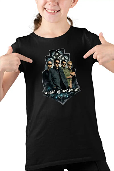 OEM Παιδικό κοριτσίστικο μπλουζάκι Breaking Benjamin Rock