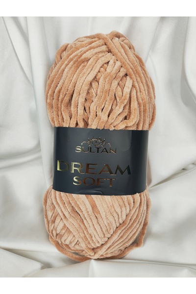 Sultan Dream Soft Kadife Caramel Fir pentru tricotat manual 100gr. 120 metri....