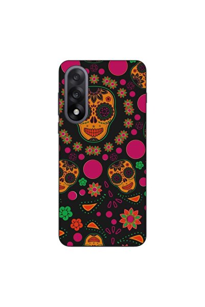 OEM Husa compatibila cu OnePlus Nord 5 Silicon Gel Tpu Model Halloween Floral...