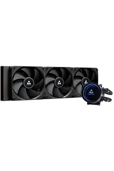 Chieftec Cooler CPU Iceberg 360, 3 x 120mm, 500 - 2200 RPM, iluminare RGB (Ne...