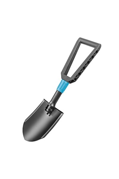 DAMUR Lopată pliabilă multifuncțională, ergonomică, compactă, din oțel rezist...