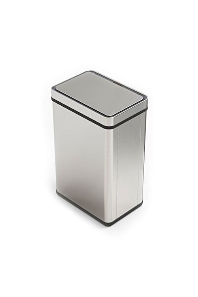 DAMUR Coș de gunoi cu senzor SmartLid XL, oțel inoxidabil periat, 60L, filtru...