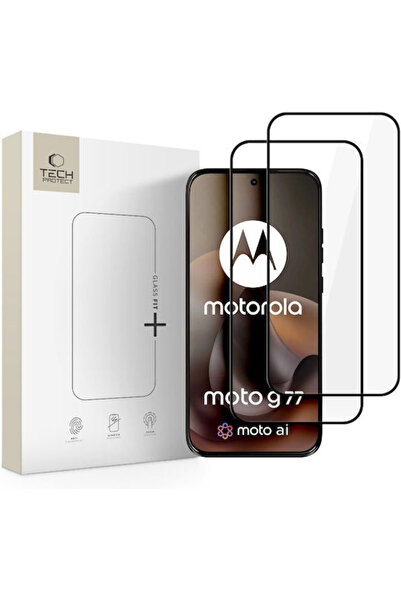 Tech-Protect Glass Fit+ Σετ 2 τεμαχίων 2.5D 0.3mm Σκληρυμένο Γυαλί με Πλήρη Κ...