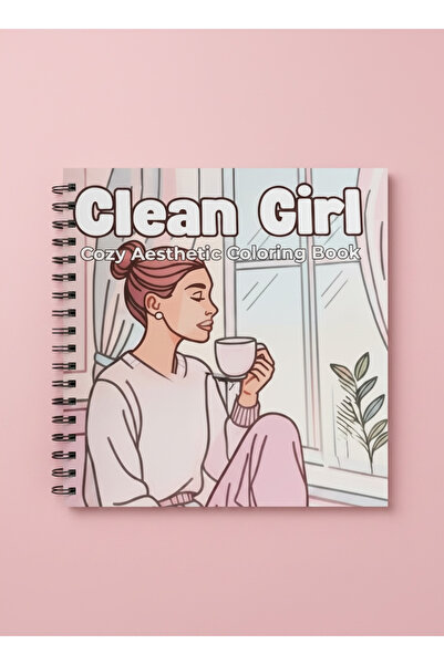 JACA Cozy Girl 40+ Sayfalık Boyama Kitabı