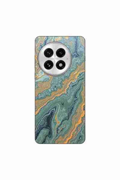 OEM Husa compatibila cu OnePlus 13 Silicon Gel Tpu Model Forest Flame Marble