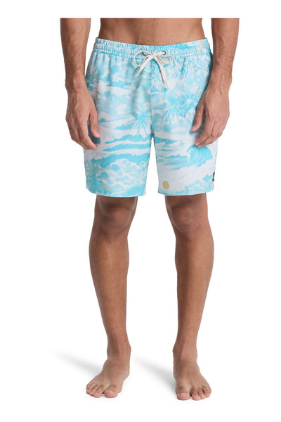 Quiksilver STRETCH PRINTED Mavi Erkek Şort Mayo