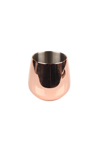 Globy Double Walled Martini Glass Copper 450 ml