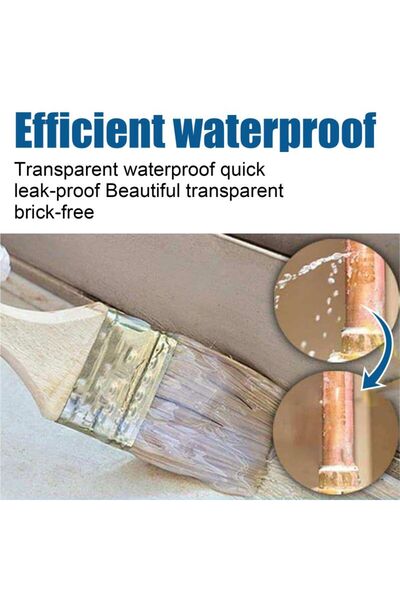 Generic Transparent waterproof adhesive Transparent waterproof coating bathro...