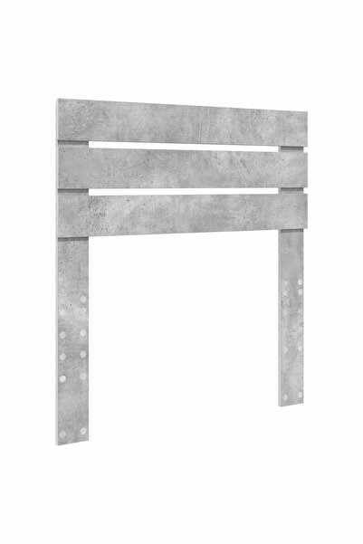 vidaxl Concrete Grey Headboard 100 cm Composite Wood