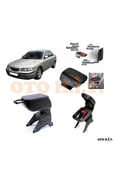 OTO H.İ.T. MAZDA 626 Uyumlu Kol Dayama Ve Kolçak Sürgülü Bardaklıklı Ayarlana...