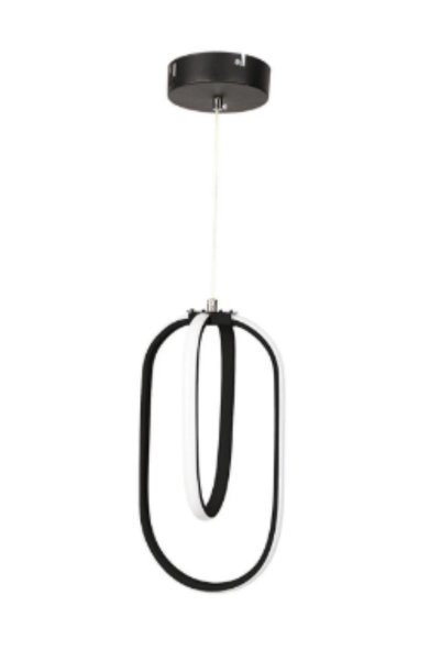 SUA New Grande Led Avize - Siyah Yeni