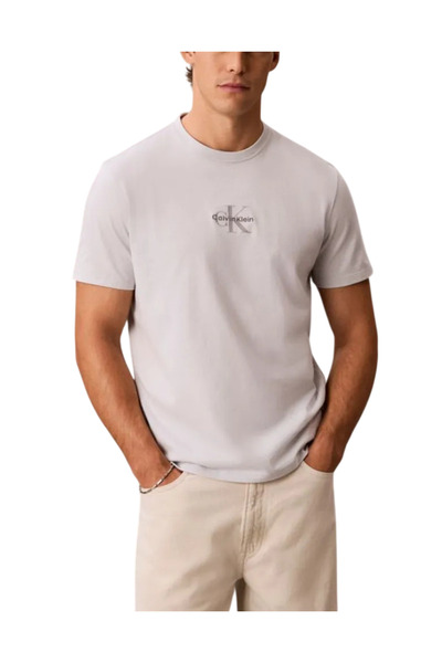 Calvin Klein Ανδρικό T-shirt Γκρι LV04RB866G-PSX