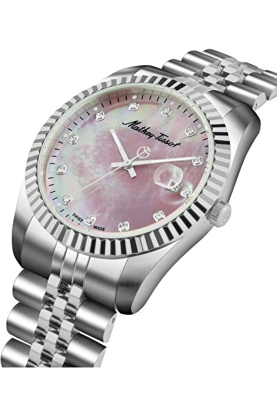 Mathey-Tissot ساعة ماثي II سويسرية الصنع بمينا متعدد الألوان للرجال - H710AVIO