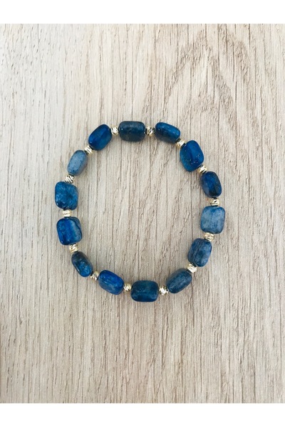MK tasarım Real lapis lazuli stone bracelet mk.7000.819- comfort-calm-energy-...
