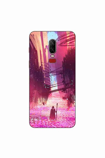 OEM Husa compatibila cu OnePlus 6 Silicon Gel Tpu Model Fantasy Wizard