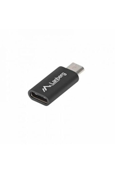 Lanberg USB-C Female to Micro-USB Male 2.0 Adapter, Black