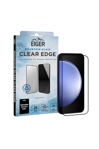 EIGER Folie Sticla 3D Mountain Glass GRS Samsung Galaxy S24 Plus Transparentă