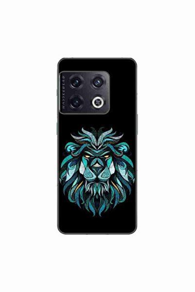 OEM Husa compatibila cu OnePlus 10 Pro Silicon Gel Tpu Model Abstract Lion