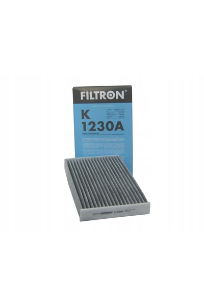 OEM Filtru habitaclu Filtron K 1230A cu carbon activ, 236x152x30mm, pentru Ni...