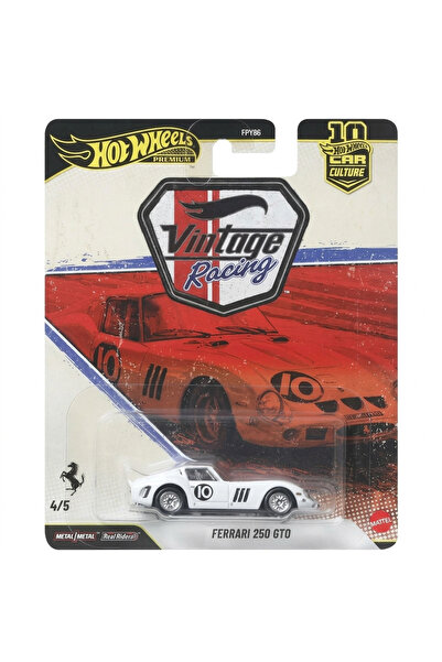 HOT WHEELS Premium Vintage Racing Ferrari 250 GTO-JKF25