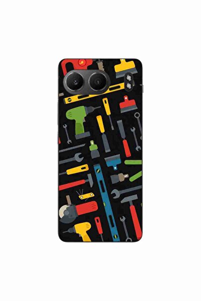 OEM Θήκη συμβατή με OnePlus Nord 4 Σιλικόνης Gel TPU με σχέδιο εργαλείων