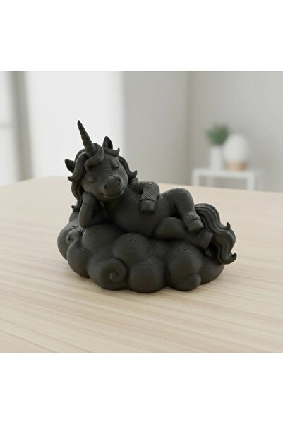 OEM Figurina Decorativa Unicorn Visator pe Nor - Imprimare 3D