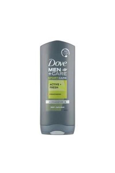 Dove Men +Care Sport Active+ Φρέσκο Αφρόλουτρο Σώματος και Προσώπου, 250 ml