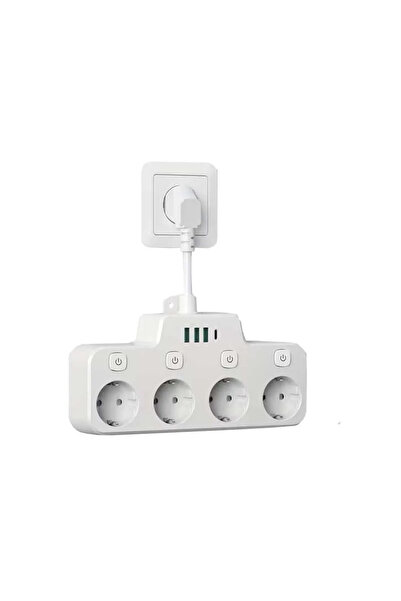 ALIEN Πολύπριζο 4 θέσεων με διακόπτη, 3xUSB, 1xUSB-C