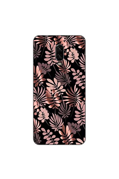 OEM Husa compatibila cu OnePlus 6T Silicon Gel Tpu Model Bronze Paradise