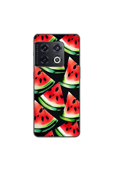 OEM Husa compatibila cu OnePlus 10 Pro Silicon Gel Tpu Model Watermelon Slices